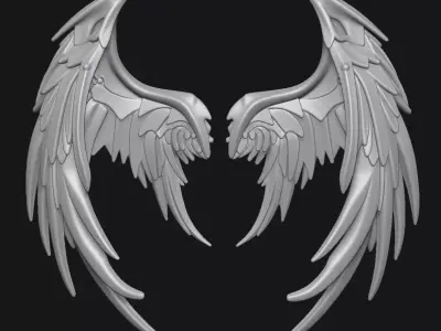 Wings 3D print model