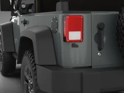 2016 Jeep Wrangler 3D model