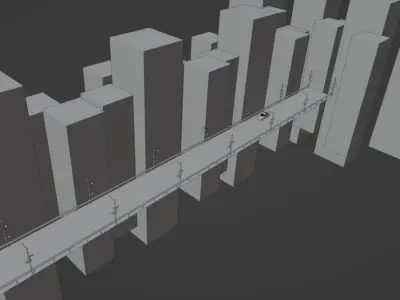  Car animation Free 3D model