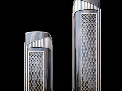 High-Rise Building 3D model