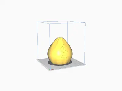 Money Bag - Piggy Bank - PiggyBank Coin Sack STL 3D print model
