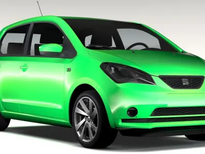 Seat Mii 5d 2016 3D model
