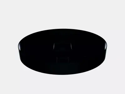 PLUTTIS Wall clock Low-poly 3D model