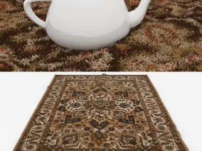 Rugs No 676 Low-poly 3D model