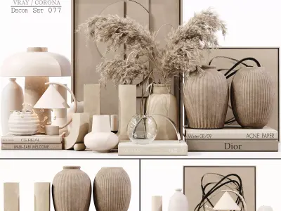 Decor Set 077 3D model