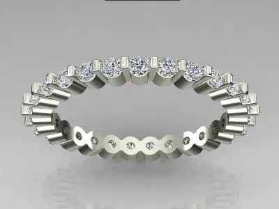 Band Ring 3D print model