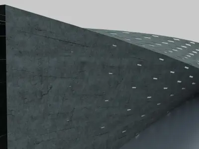 Attractor Point  Paneling Parametric Facade Grasshopper File 3D model