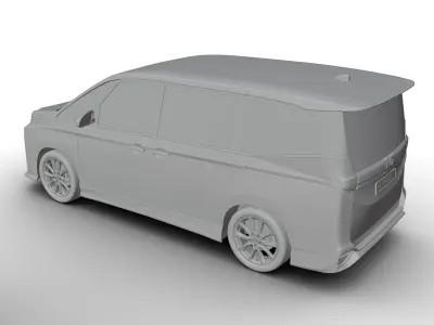 Toyota Voxy 3D model
