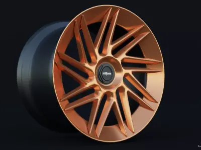 Rotiform VAN Low-poly 3D model