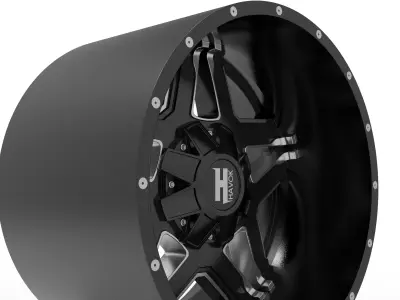 HAVOC OFF-ROAD H114 WHEEL 3D PRINT MODEL 3D print model
