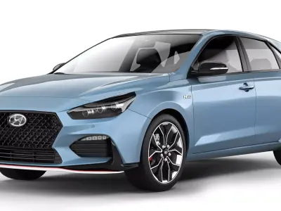 Hyundai i30 N-line 2019 3D model