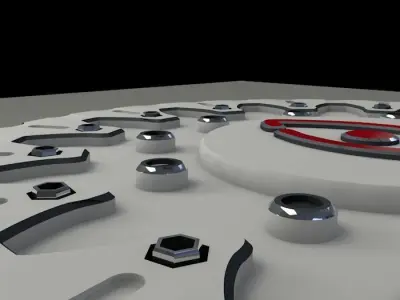 Sci Fi Wall Art Free 3D model