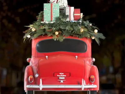 morris minor 1961 3D model