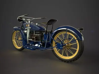 Ace Motorbike 3D model