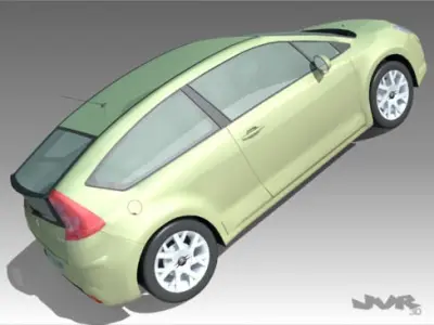 Citroen C4 3D model