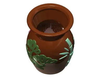 Shochikubai Vase Free 3D print model