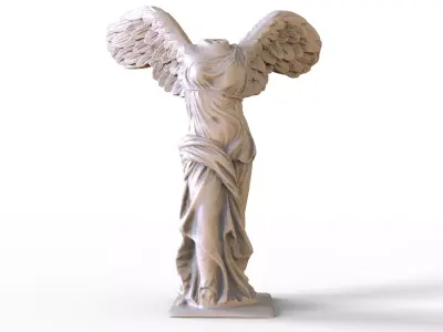 Winged Victory of Samothrace 3D Scan 3D model
