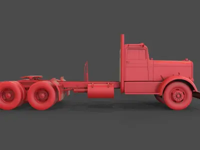 Kenworth 521 mod2 3D print model