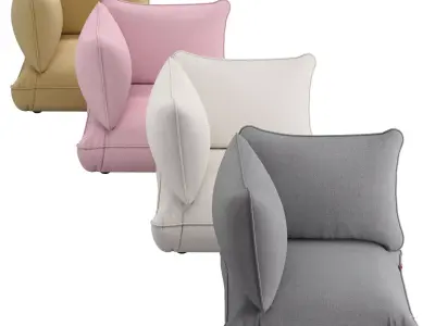 Fatboy Sumo Corner Seat 3D model