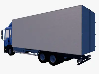 Light-duty truck  box  3D model