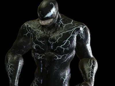 venom 2 from marvel comics 3D model