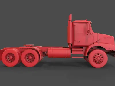 Western Star 4700 3D print model