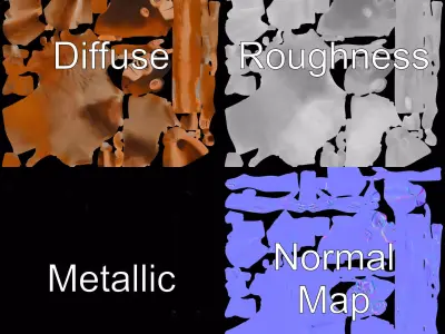 Animated Monkey Character model pack Low-poly 3D model