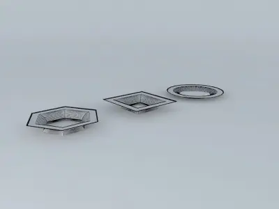 bowls bowls fruit bowls Free 3D model