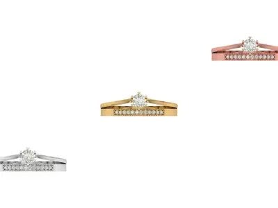 Engagement Ring Free 3D print model