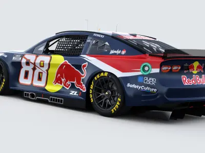 Chevrolet Camaro Nascar RedBull Van Gisbergen 2025 3D model