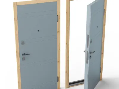 Phelida Door 3D model