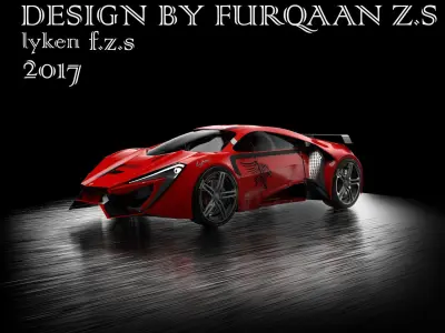 lyken concept 2017 3D model