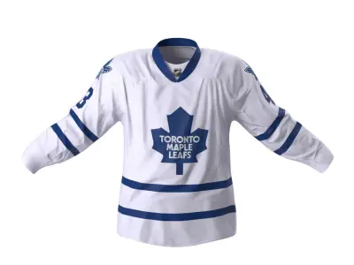 Hockey Jersey Toronto Maple Leafs 3D model
