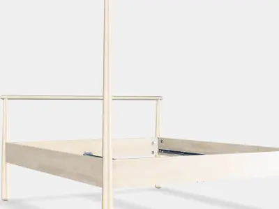 GJORA Bed frame 5 Low-poly 3D model