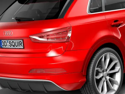 Audi RS Q3 2014 3D model