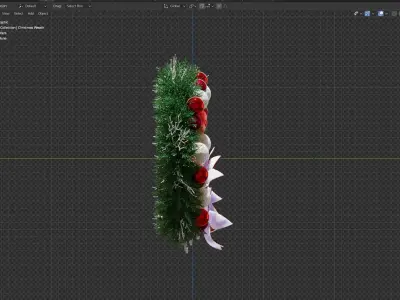 Christmas Wreath 3D model