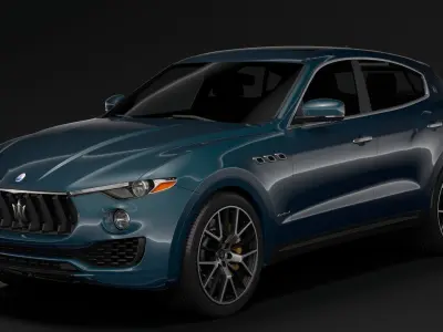 Maserati Levante S Q4 GranSport  2017 3D model