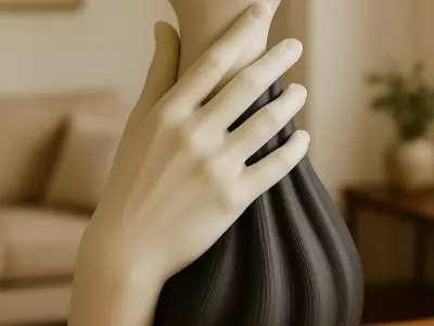 Hand Vase Printable 3D print model