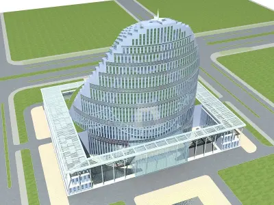 Building 90 3D model