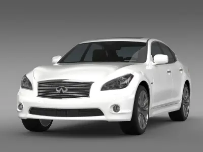 Infiniti M37 Y51 2013 3D model