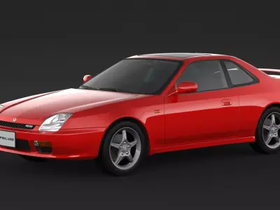 Honda Prelude 3D model