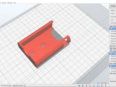 Nitro Bee Rugged Mount Case 3D print model