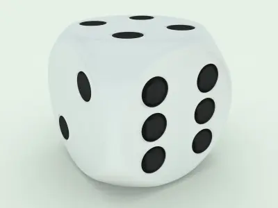 Set of Dice 3D model