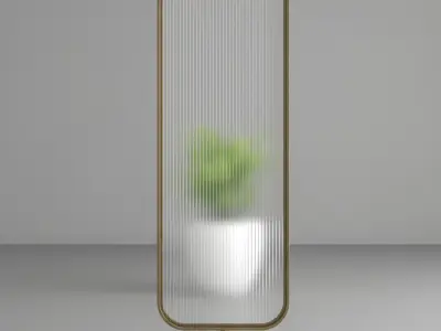 Decorative partition 3D model