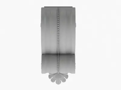 Scroll Corbel 21 3D model