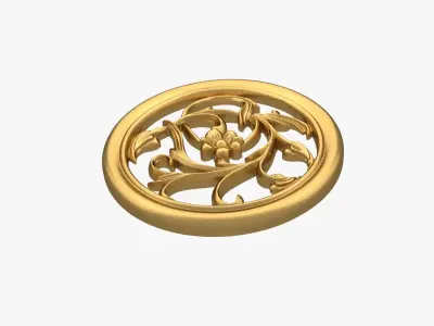Classic decor ornament 262 3D model