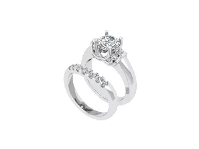 Couple ring 3D print model purchase