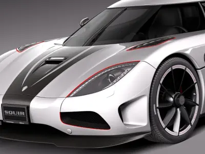 Koenigsegg Agera R 2012 3D model