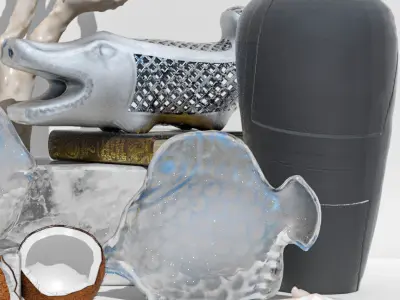 Decorative set 25 3D model