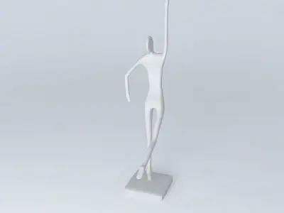 Statue sculpture of woman Free 3D model